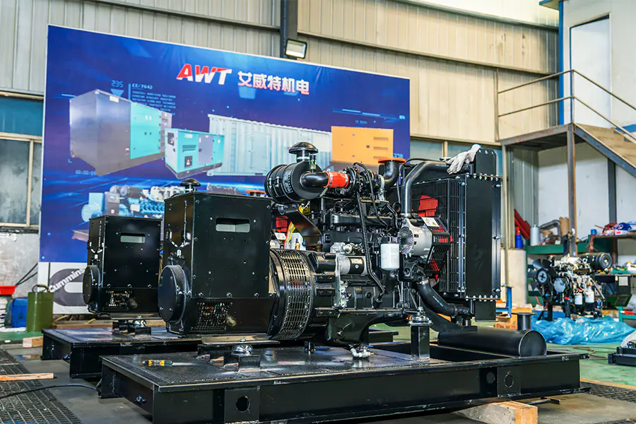 Customized generator set engineering sa AWT Genset
